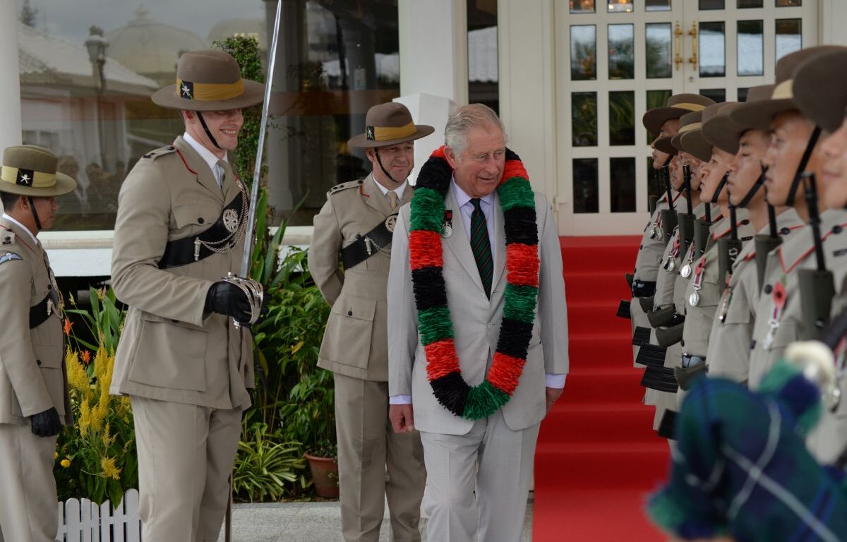 HRH Prince of Wales visits The Second Battalion, The Royal Gurkha Rifles in Brunei