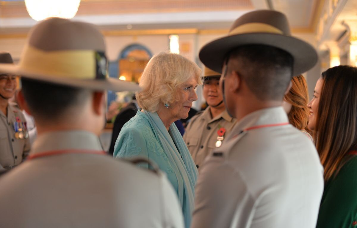 HRH Prince of Wales visits The Second Battalion, The Royal Gurkha Rifles in Brunei