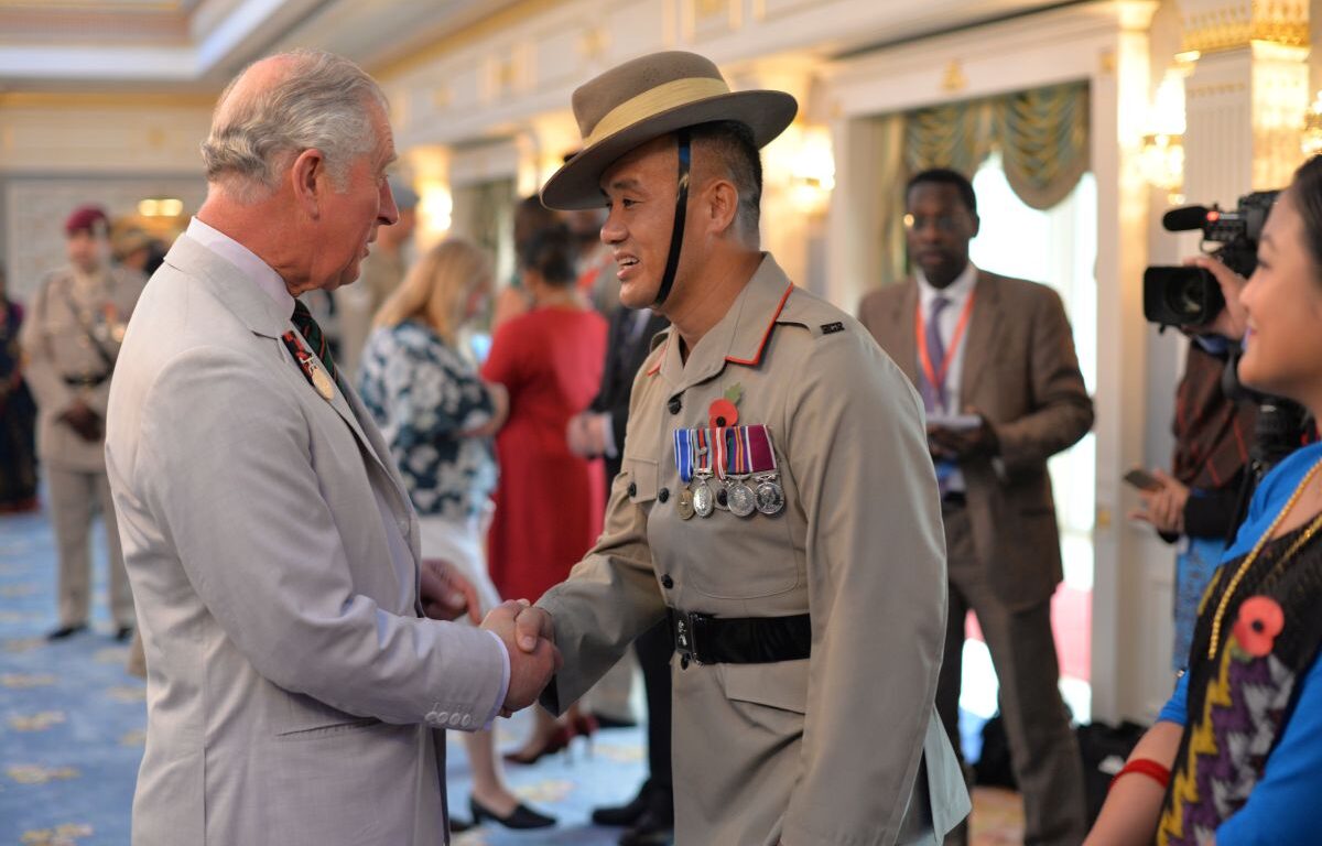 HRH Prince of Wales visits The Second Battalion, The Royal Gurkha Rifles in Brunei