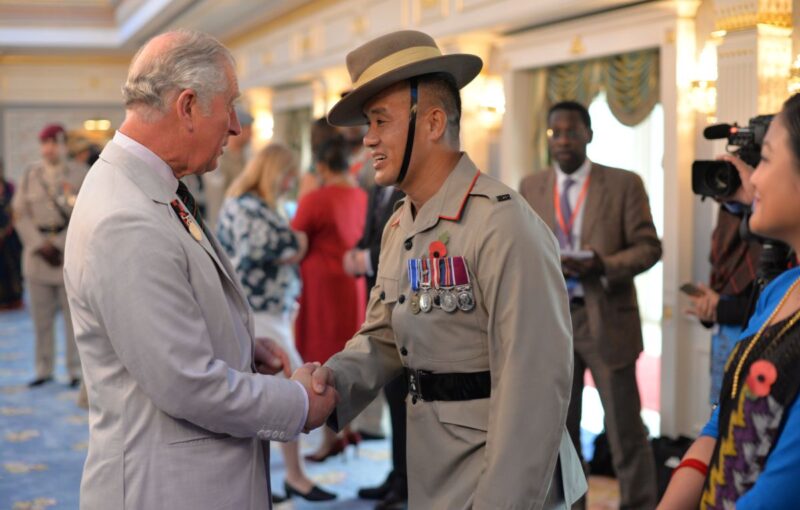 HRH Prince of Wales visits The Second Battalion, The Royal Gurkha Rifles in Brunei HRH Prince of Wales visits The Second Battalion, The Royal Gurkha Rifles in Brunei