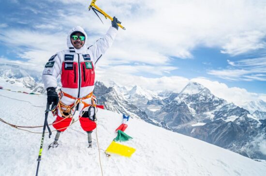 Gurkha Veteran Hari Budha Magar creates history as he summits Everest