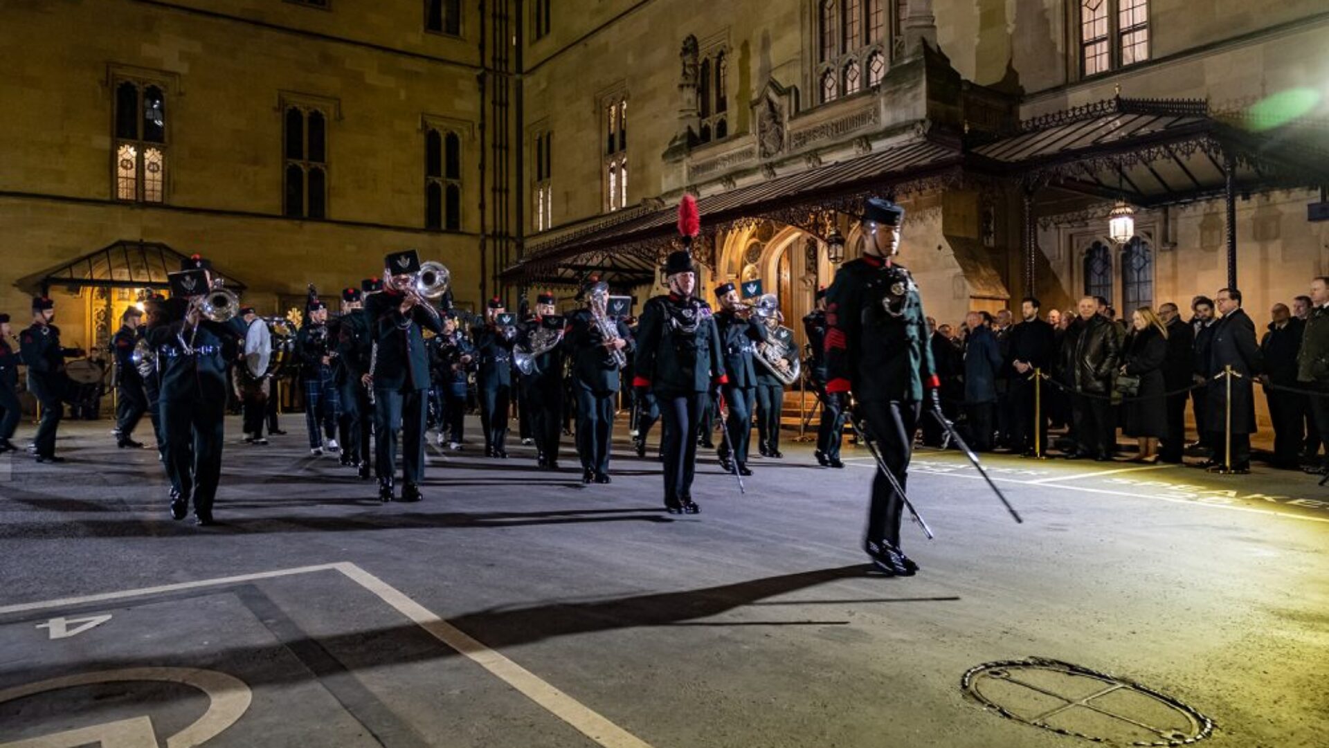 The Band of the Brigade of Gurkhas - Sounding Retreat at the Houses of Parliament