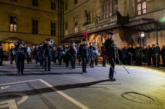The Band of the Brigade of Gurkhas - Sounding Retreat at the Houses of Parliament