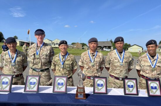 Gurkha success at the Lanyard Trophy 2023 competition