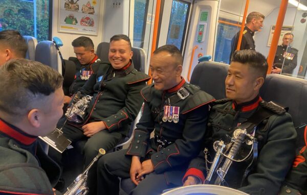 King Charles III Coronation with The Band of the Brigade of Gurkhas King Charles III Coronation with The Band of the Brigade of Gurkhas