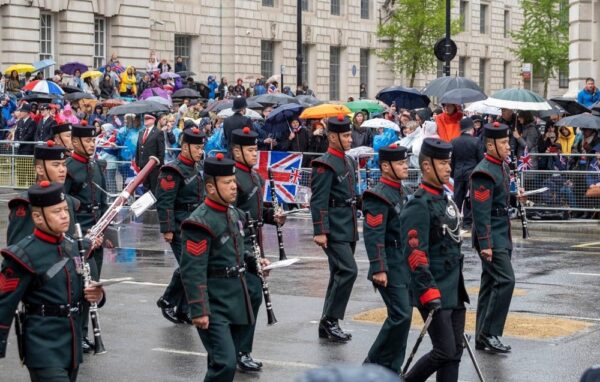 King Charles III Coronation with The Band of the Brigade of Gurkhas King Charles III Coronation with The Band of the Brigade of Gurkhas