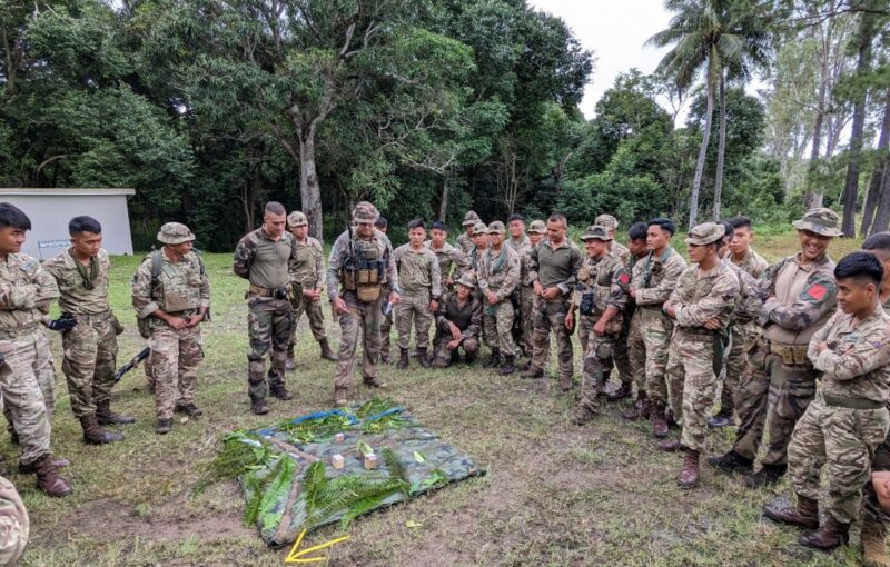 Multi-Nation Humanitarian Assistance and Disaster Relief exercise with 1 RGR