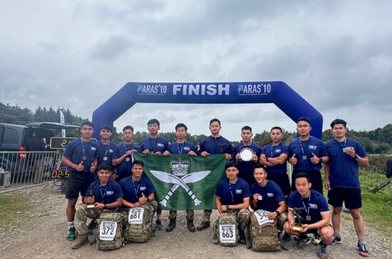 Gurkhas from The Second Battalion, The Royal Gurkha Rifles take part in PARAS 10