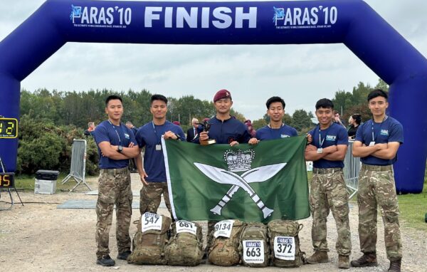 Gurkhas from The Second Battalion, The Royal Gurkha Rifles take part in PARAS 10