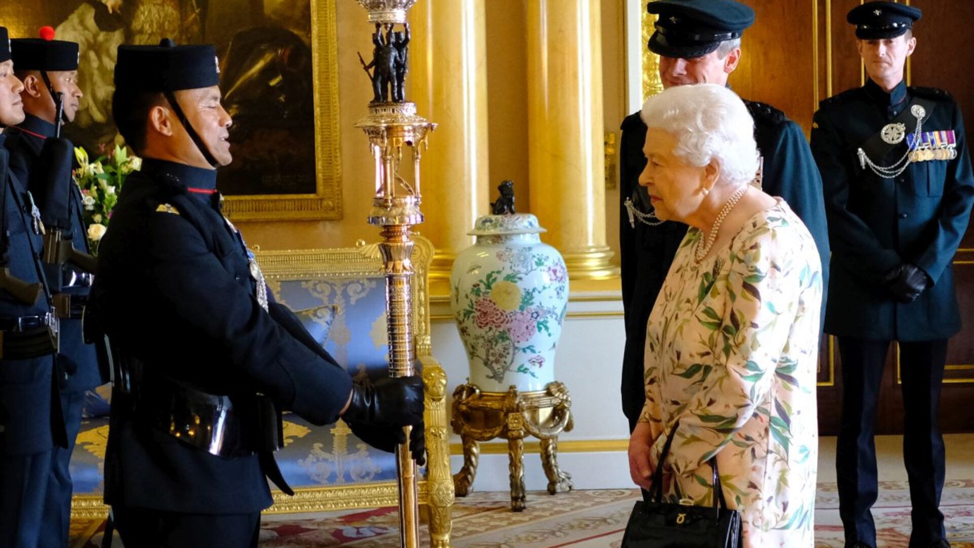 The Queen’s Truncheon Presentation to Her Majesty The Queen