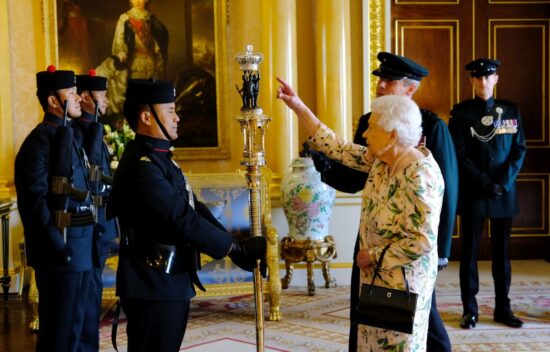 The Queen’s Truncheon Presentation to Her Majesty The Queen