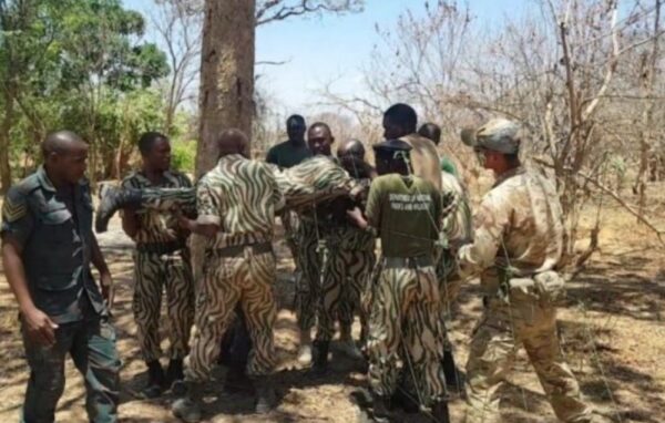 Anti-poaching training in Zambia Anti-poaching training in Zambia