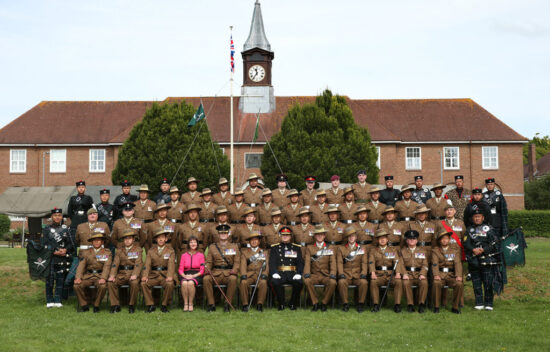 Gurkha Company (Tavoleto) Warminster Parade