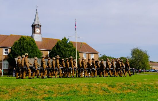 Gurkha Company (Tavoleto) Warminster Parade