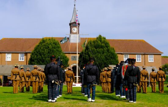 Gurkha Company (Tavoleto) Warminster Parade