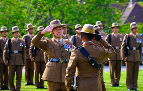 Gurkha Company (Tavoleto) Warminster Parade