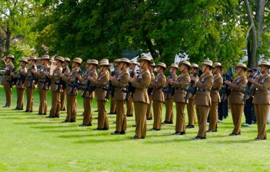 Gurkha Company (Tavoleto) Warminster Parade