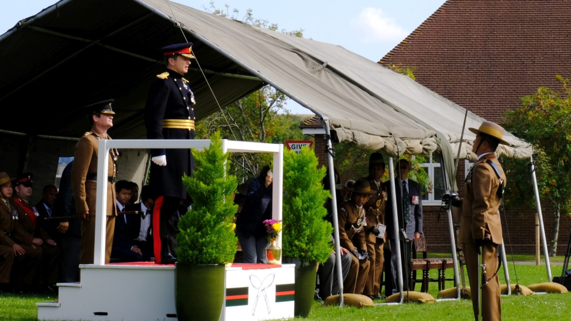 Gurkha Company (Tavoleto) Warminster Parade