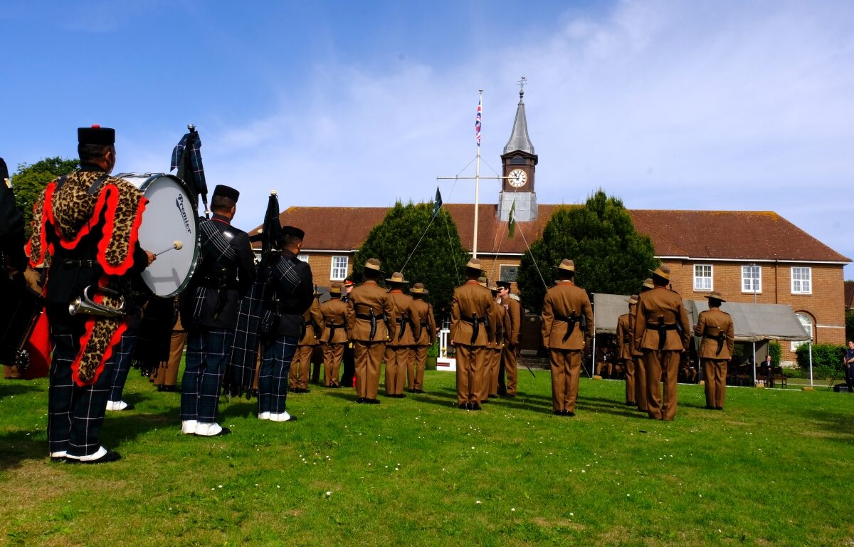 Gurkha Company (Tavoleto) Warminster Parade