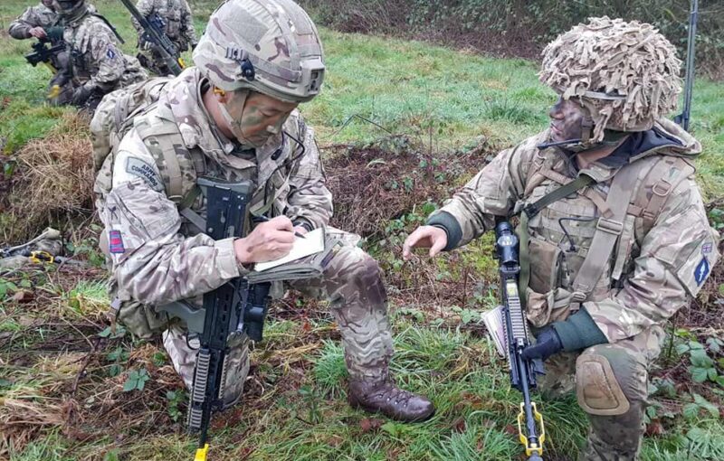 Allied Rapid Reaction Corps Support Battalion train for USA Exercise