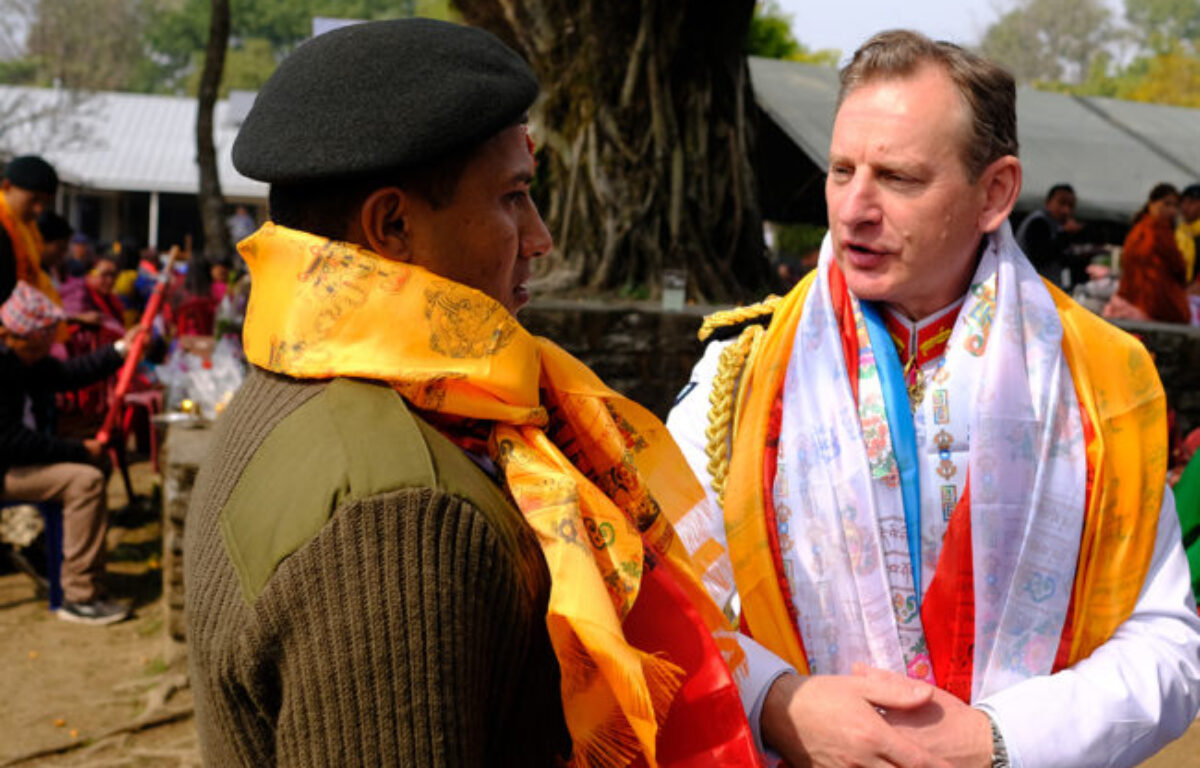 He talked about their forefathers who had taken a similar path and supported the British Army, in War and operations around the world and how the Gurkhas deliver excellence at all levels. He told them they could be proud of making it this far and that they had great careers ahead of them, their Journey had just began. After the parade all the guests gathered for lunch and for the families it was time to say good bye to their sons and they start to leave for the UK from Wednesday this week across a series of chartered flights. This was a sad time for many as they will probably not see each other for nine months whilst the new Gurkhas undergo training in Catterick.