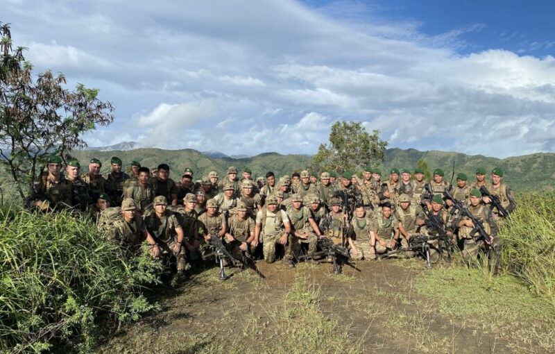 Multi-Nation Humanitarian Assistance and Disaster Relief exercise with 1 RGR