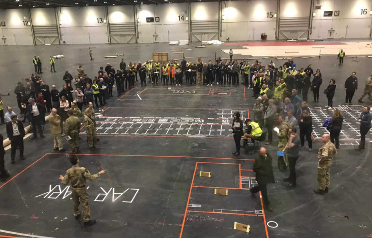 Project NHS NIGHTINGALE – London with the Queen’s Gurkha Engineers