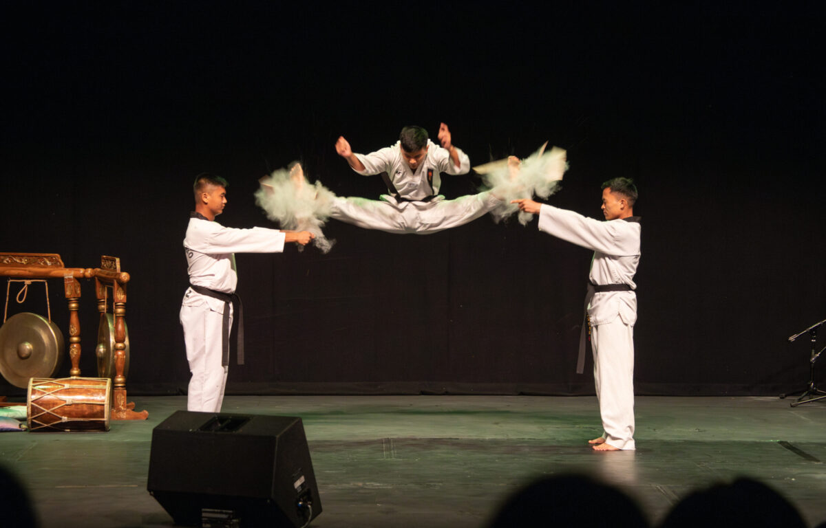 International Day performances at the Jerudong International School, Brunei