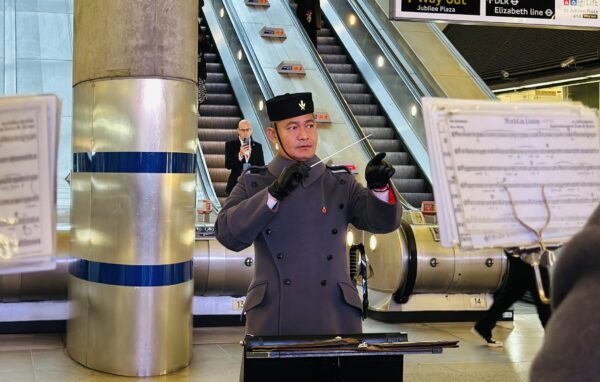 On the 2nd of November 2023, The Band of the brigade of Gurkhas had the honour to perform at Canary Wharf underground Station, London, for The Royal British Legion's London Poppy Day, a major one-day fundraising event supporting military personnel, veterans, and their families. Grateful to the station for hosting us and to the generous British public for their support. On the 2nd of November 2023, The Band of the brigade of Gurkhas had the honour to perform at Canary Wharf underground Station, London, for The Royal British Legion's London Poppy Day, a major one-day fundraising event supporting military personnel, veterans, and their families. Grateful to the station for hosting us and to the generous British public for their support.