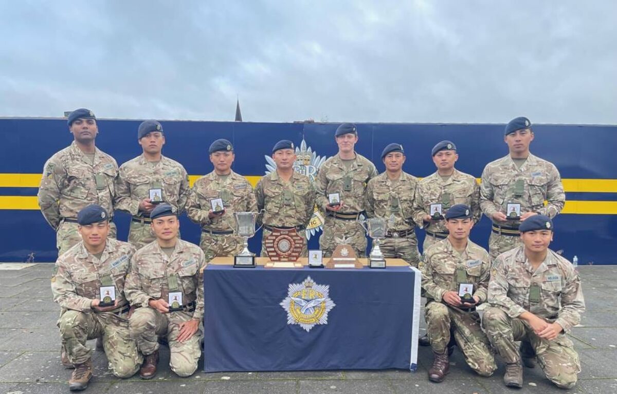 Queen’s Own Gurkha Logistic Regiment presented several higher awards