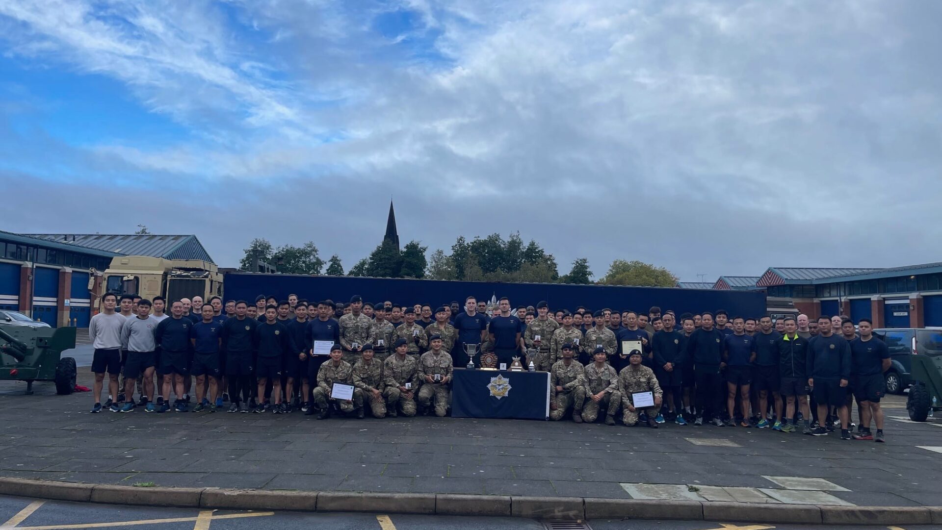 Queen’s Own Gurkha Logistic Regiment presented several higher awards