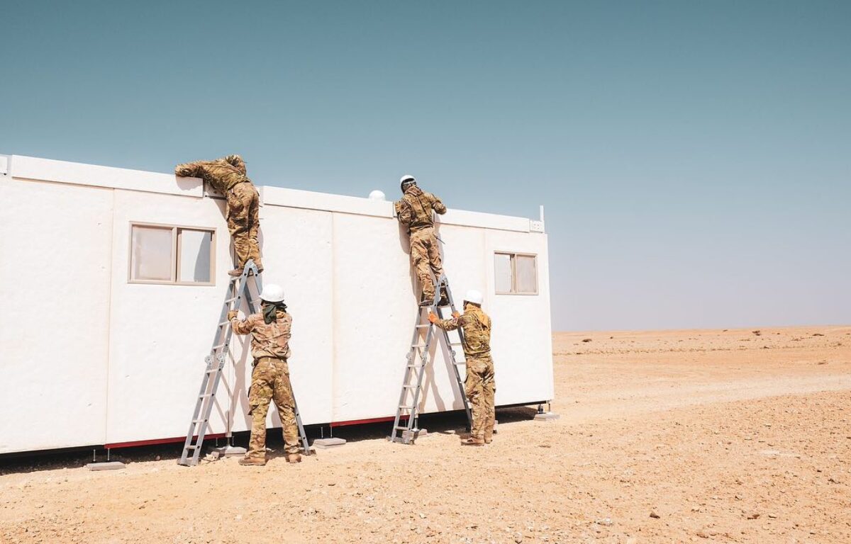 Exercise PEGASUS AMARANTE in Oman - 70 Gurkha Parachute Squadron