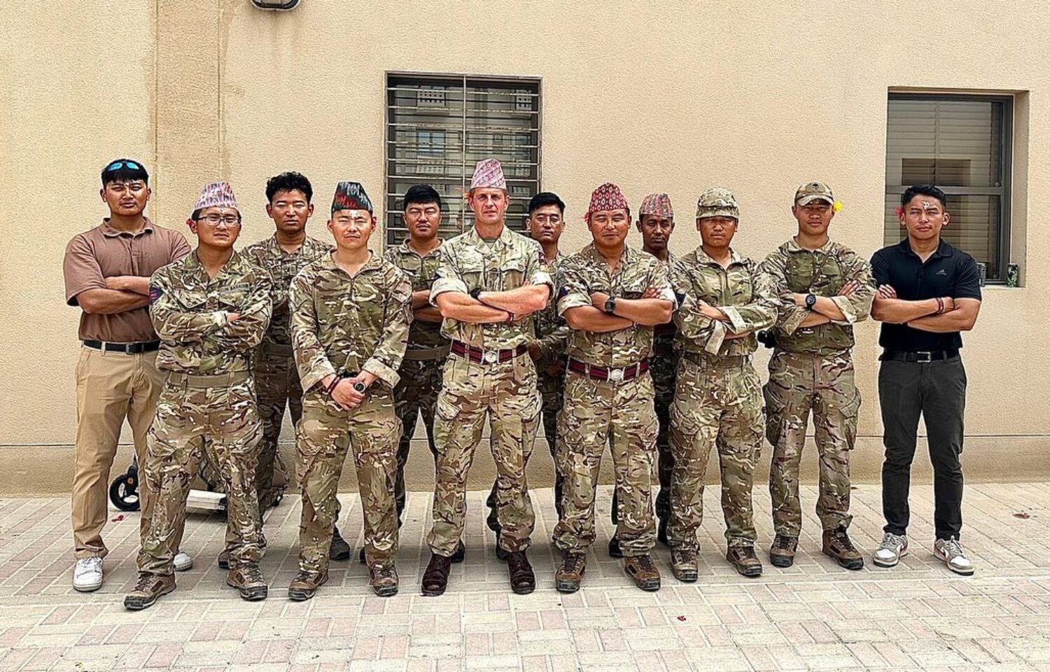 Exercise PEGASUS AMARANTE in Oman - 70 Gurkha Parachute Squadron