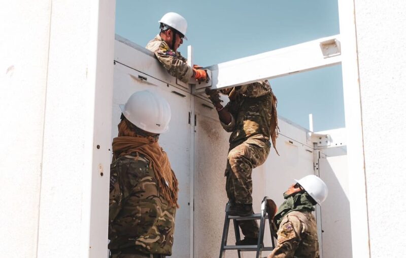 Exercise PEGASUS AMARANTE in Oman - 70 Gurkha Parachute Squadron