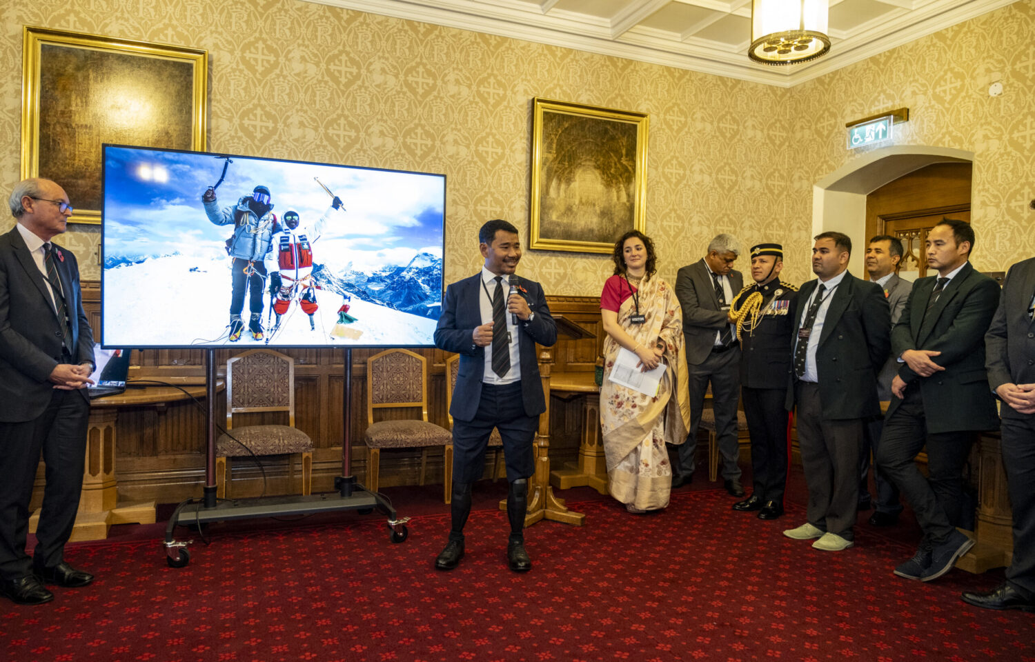 Gurkha Veteran Hari honoured at the House of Lords Gurkha Veteran Hari honoured at the House of Lords
