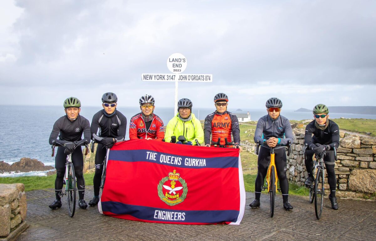 Queen's Gurkha Engineers 75th Anniversary Ride