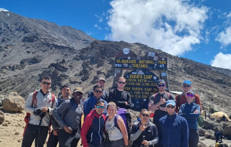 Summiting the highest mountain in Africa, Kilimanjaro