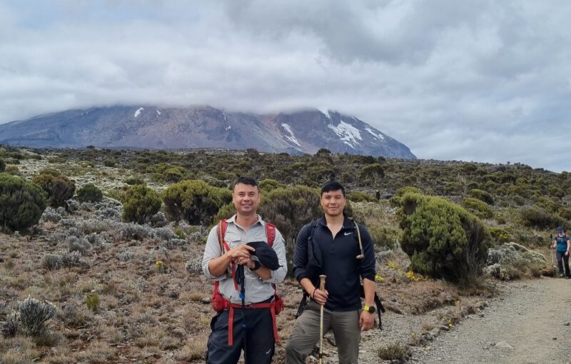 Summiting the highest mountain in Africa, Kilimanjaro