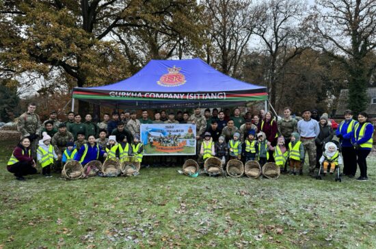 RMAS DOKO CHALLENGE Raises Money for Sandhurst Station Nursery