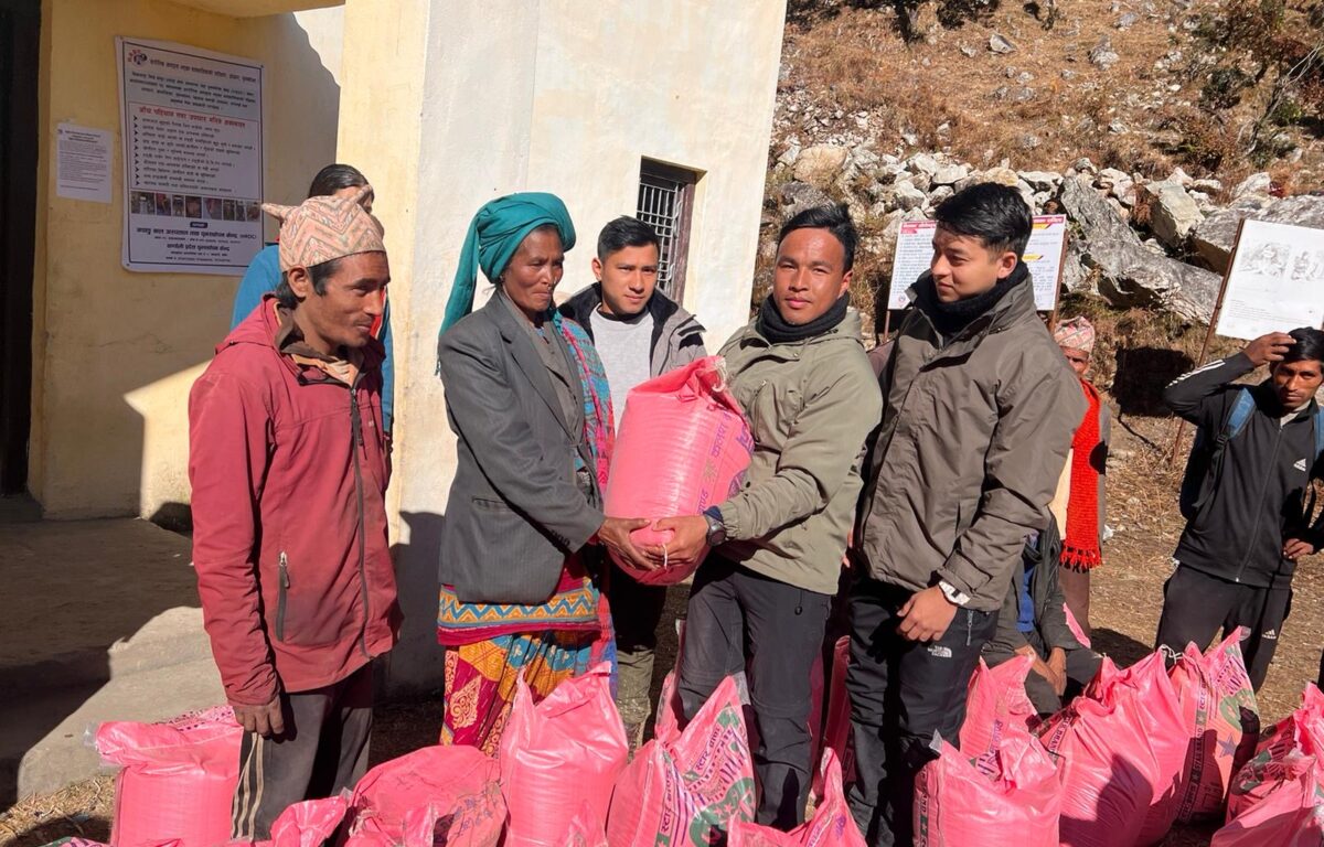 The Band of the Brigade of Gurkhas Supporting Earthquake Victims in Jajarkot The Band of the Brigade of Gurkhas Supporting Earthquake Victims in Jajarkot