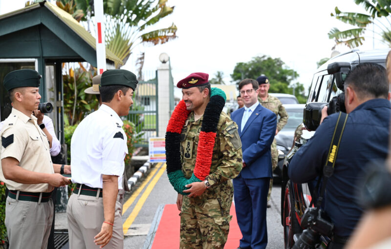 The Crown Prince of Brunei visit the British Forces Brunei Community The Crown Prince of Brunei visit the British Forces Brunei Community