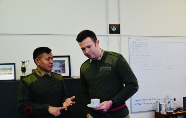 Colonel Brigade of Gurkhas visits The Band of the Brigade of Gurkhas Colonel Brigade of Gurkhas visits The Band of the Brigade of Gurkhas