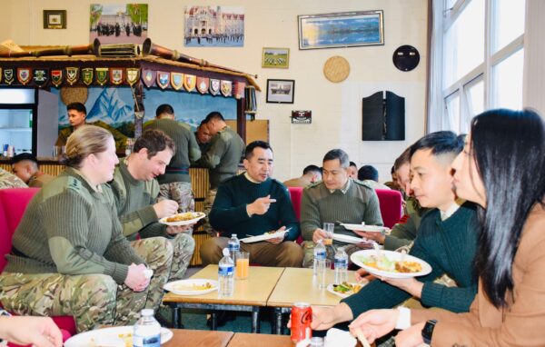 Colonel Brigade of Gurkhas visits The Band of the Brigade of Gurkhas Colonel Brigade of Gurkhas visits The Band of the Brigade of Gurkhas