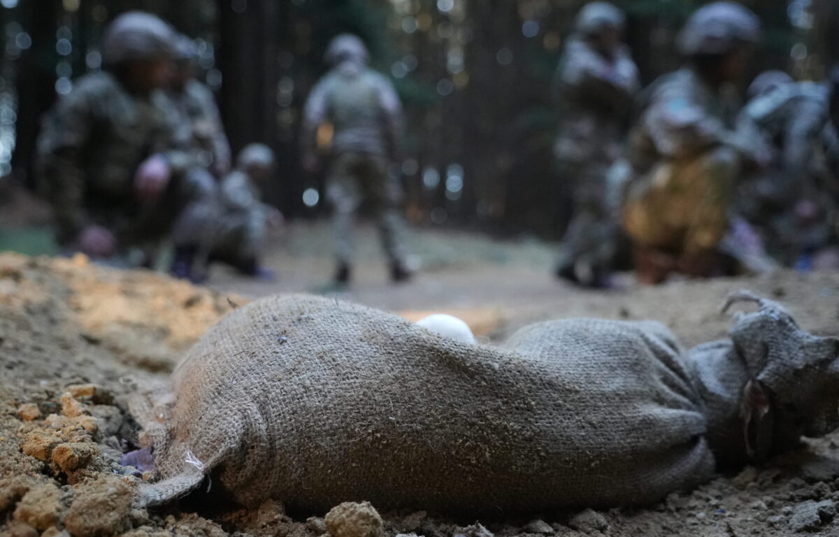 Thirty-two Gurkhas have embarked on a 12-week combat engineer course. Thirty-two Gurkhas have embarked on a 12-week combat engineer course.