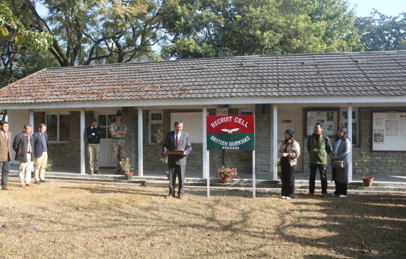 Chief of the General Staff’s commendation to British Gurkhas Nepal staff