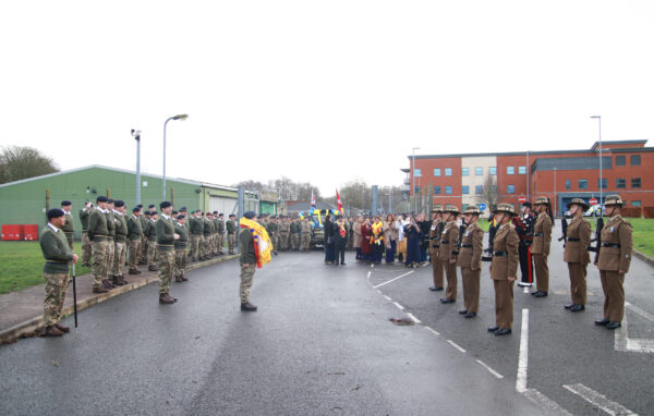 Farewell ceremony of Gurkha Major Basantadhoj Shahi Farewell ceremony of Gurkha Major Basantadhoj Shahi
