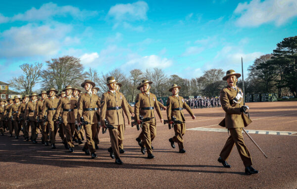 Gurkhas Attestation parade in Shorncliffe, UK Gurkhas Attestation parade in Shorncliffe, UK
