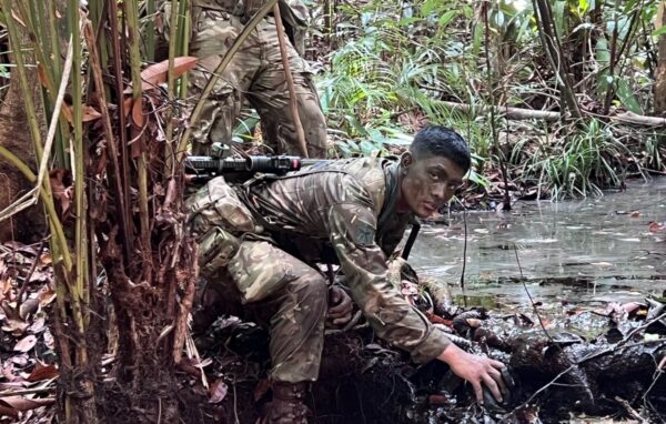 New Gurkha Riflemen take to the Jungles of Brunei New Gurkha Riflemen take to the Jungles of Brunei