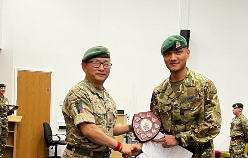Four new Gurkhas from Gurkha Staff and Personnel Support (GSPS) trainees from Intake 23 have successfully graduated Service Initial Personnel Administration Course (SIPAC)