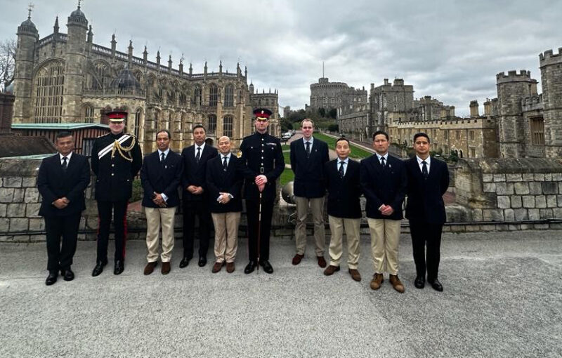 The Commander of Queen’s Gurkhas Signals (QGS) and the team recced at Buckingham Palace in preparation for the 75th QGS Anniversary public duties. The Commander of Queen’s Gurkhas Signals (QGS) and the team recced at Buckingham Palace in preparation for the 75th QGS Anniversary public duties.
